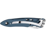 Leatherman SKELETOOL KBX折疊多用途工具 (藍色): 420HC組合刀、開瓶器、輕巧設計